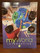 Social Studies MyWorld Interactive Kindergarten Workbook SAVVAS New Homeschool Social Studies price