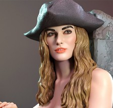 Elizabeth 1/24 Scale 75mm Resin Figure Unpainted Unassembled Model Kits Models price