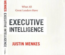 Executive Intelligence: What All Great Leaders Have - Hardcover - VERY GOOD Intelligence Development Books price