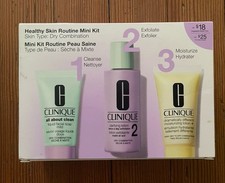 Brand New In Box Clinique Healthy Skin Routine Mini Set Face Care Sets price