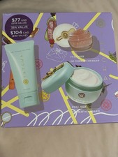 TATCHA Pure Pores Plump Lips Set Cleanser Moisturizer + Kissu Lip Mask Face Care Sets price