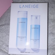 LANEIGE Essential Balancing Basic Duo Light Skin Care Set Refiner+Emulsion Face Care Sets price