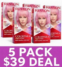 Revlon ColorSilk Digitones Permanent Hair Dye 95D Pastel Pink, Keratin Hair Dye price