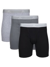 Men's Boxer Briefs 3 Pair Black - Charcoal - Heather Grey Men's Boxer price