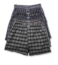 3 6 12 Pack Men Premium Boxer 100% Cotton Underwear Plaid Shorts Brief Trunk Lot Men's Boxer price