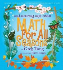 Math For All Seasons: Mind-Stretching Math Riddles - Hardcover - VERY GOOD Preschool Educational & Teaching Books price