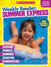 Weekly Reader: Summer Express (Between Grades PreK & K) - Paperback - VERY GOOD Preschool Educational & Teaching Books price