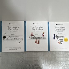 Teaching Strategies Creative Curriculum for Preschool Vol Set 2,4,5 Preschool Educational & Teaching Books price
