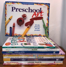 New Lot 10 Toddler Preschool Paperbacks Early Learning Science Art Letters Etc. Preschool Educational & Teaching Books price