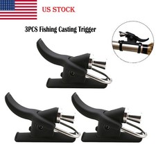 3pcs Outdoor Stainless Breakaway Trigger Casting Cannons Fishing Accessory Part Fishing Accessory price