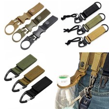 Outdoor Tactical Nylon Keychain Hook Camping Equipment Backpack Buckle Accessory Camping Accessory price