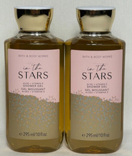 NEW Bath and Body Works In The Stars Shower Gel 10 Oz Bottles Set Of 2 Shower Gels and Bath Foams price