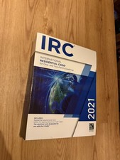 The International Code Council IRC 2021 Residential Code Reference Books price