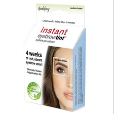 Godefroy Instant Eyebrow Tint 3 Applications - Medium Brown (New) Eyebrow Makeup price