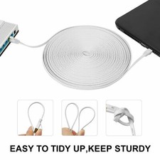 RJ45 CAT7 6FT 10FT 30FT 50FT 100FT 200FT Ethernet Network Cable Cord Flat LOT US Network Cable price