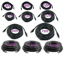 Cat5 CAT5e Rj45 Patch Cable Black Ethernet Lan Modem Ethernet LAN Network PC Lot Network Cable price