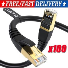 Cat 8 Ethernet RJ45 Cable Super Speed 40Gbps Patch LAN Network Gold Plated Lot Network Cable price