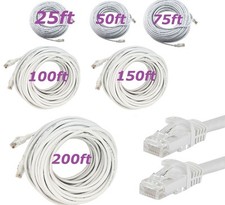 Cat 6 CAT6 Patch Cord Cable 500mhz Ethernet Internet Network LAN RJ45 UTP WHITE Network Cable price