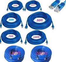 CAT5 CAT5 RJ45 Ethernet LAN Network Patch Cable For PS XBox Internet Router Blue Network Cable price