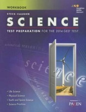 Steck-Vaughn GED: Test Preparation Student Workbook Science - VERY GOOD Basic Proficiency Test (TYT) price