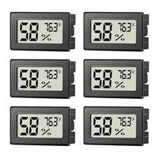 6 Pack Mini Hygrometer Indoor Humidity Meter, Small Digital Thermometer Humidity Thermometer price