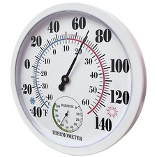 Indoor Outdoor Thermometer Large Wall Thermometer-Hygrometer Waterproof Does ... Thermometer price