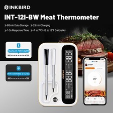 2/4 Probes Wireless BBQ Thermometer Inkbird Meat Cooking WiFi Bluetooth Control Thermometer price