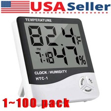 Thermometer Indoor Digital LCD Hygrometer Temperature Humidity Meter Alarm Clock Thermometer price