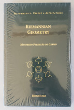 Riemannian Geometry by Manfredo Perdigão do Carmo Birkhäuser Boston, 1992 1st Ed Geometry price