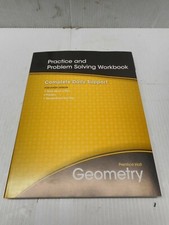 Prentice Hall Geometry Practice And Problem Solving Workbook 9780133688825 Geometry price