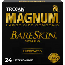 TROJAN Magnum BareSkin Large Latex Condoms 24 Count for Men Condoms price