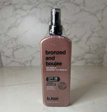Bronzed and Boujee SPF 15 Sun Tanning Lotion Spray Bronzing 12/25 8 oz SEALED Sun Creams and Lotions price