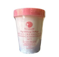 Sy GLOW Ice Cream Lotion 10X Whitening and Moisturizing SPF 75 Sun Creams and Lotions price