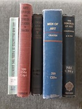 5 Vintage Books Art And Architecture Studies, X-library, Fair Condition, Usable. Art and Architecture Books price