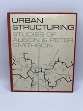 Urban Structuring Studies Of Alison & Peter Smithson 1967 hardcover architecture Art and Architecture Books price