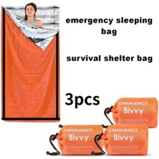 3-Pack Emergency Sleeping Bag, Survival Shelter Bag Sleeping Bag price
