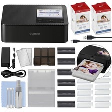 Canon SELPHY CP1500 Compact Photo Printer Black+ 216 Prints Set Accessory Bundle Printer Accessory price