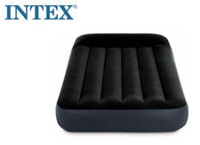 Intex Dura Pillow Rest Blow Up Mattress Air Bed Built In Pump - Twin Air Mattress price