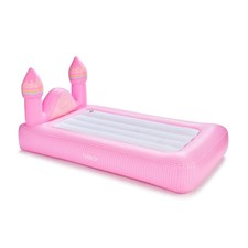FUNBOY Pink Castle 15"H Kids' Sleepover Twin Air Mattress Bed with Electric Air Mattress price