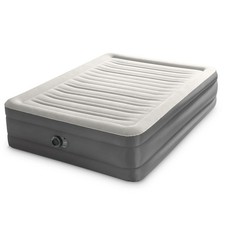 Intex Air Mattress Inflatable QUEEN Raised TruAire 18" with Internal 120V Pump Air Mattress price