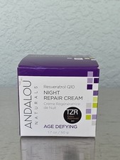 Andalou Naturals Resveratrol Q10 Night Repair Cream, 1.7 oz, For Dry Skin Night Creams price
