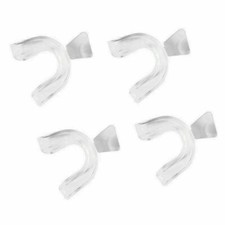 US 4pcs Night Mouth Guard Gum Shield for Bruxism Teeth Protector Whitening Grin Lip Care / Protectors price