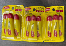 LOT OF 3 Carmex Classic Lip Balm, 0.35 Ounce (Pack of 3) Lip Care / Protectors price