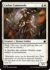 Cathar Commando FDN 139 MTG Foundations Common Normal EN NM Foundations price
