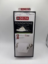 Delta Foundations Wall Mount Toilet Paper Holder Brushed Nickel FND50-BN Foundations price