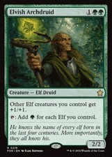 MTG Foundations R Elvish Archdruid #0219 Foundations price