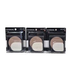 Lot of 3 - Covergirl Clean Powder Foundation  520 Creamy Natural Foundations price