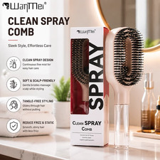 2 in 1 Spray Hair Brush Detangling Scalp Massage Anti Static Mist Comb Hair Styling Spray price