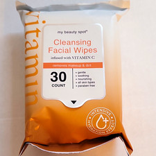 my beauty spot Vitamin C Makeup Remover Wipes, Paraben-Free, 30 Ct Face Makeup Removers price