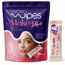 Individually Wrapped Makeup Remover Wipes 30 Count Extra Thick Alcohol Free Makeup Removers price